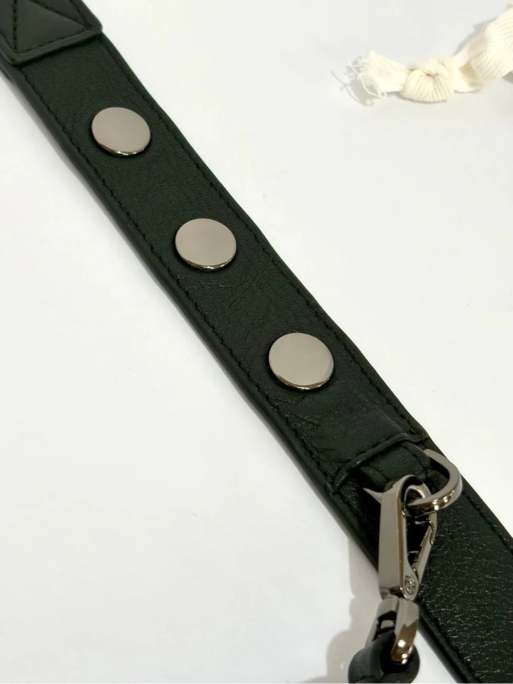 Hammitt Black Leather Edwards Strap Extender (Syd Pouch Attachment)